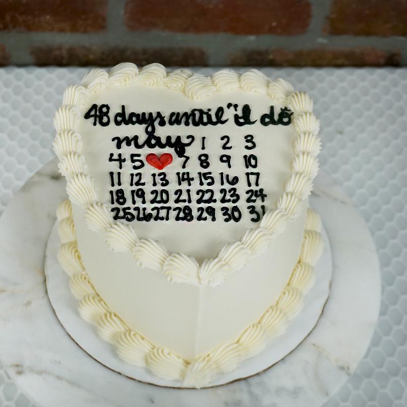 Calendar Wedding Shower - (Heart) photo_30