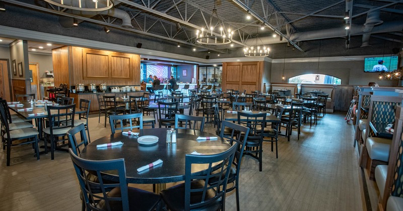 Interior, dining area