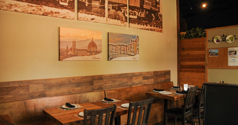 Tables ready for guests