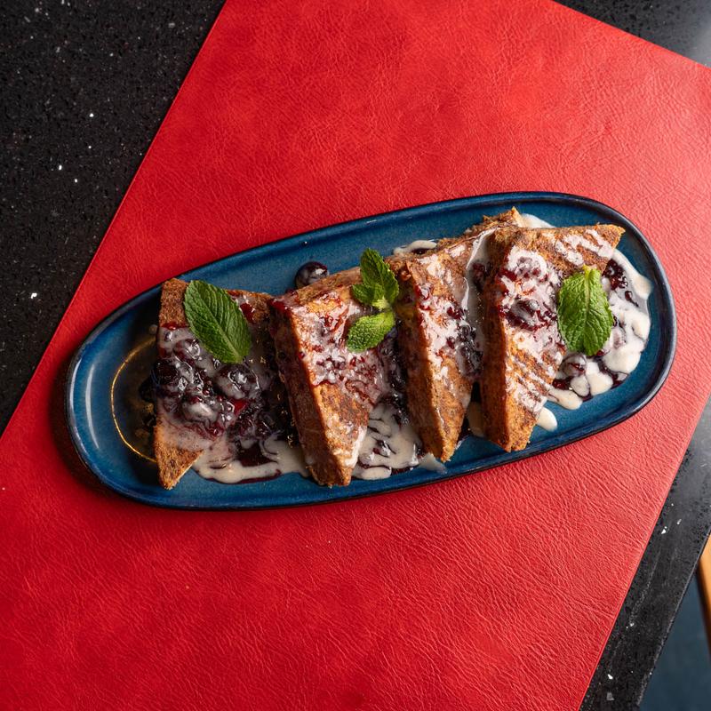 menu item 24 of 36, California Stone Fruit French Toast