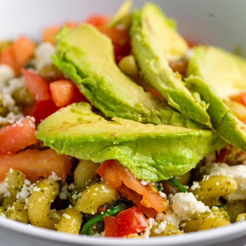 Spinach & Avocado Pasta photo