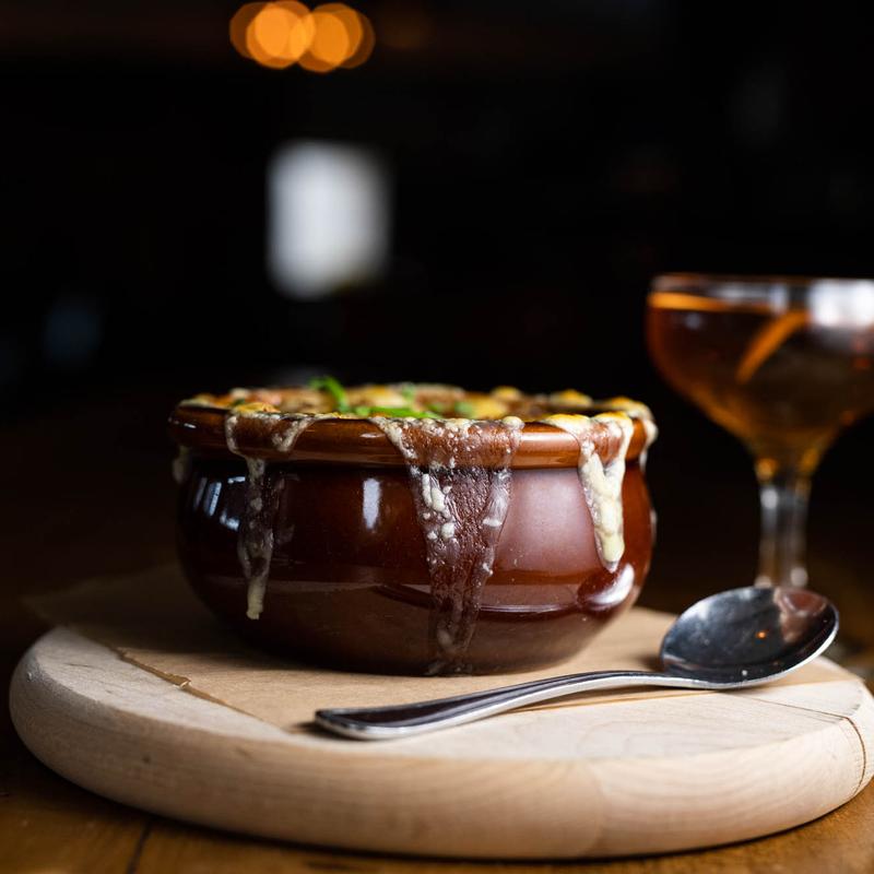 Baked French Onion Soup photo