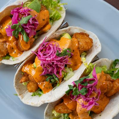 Buffalo fish tacos.