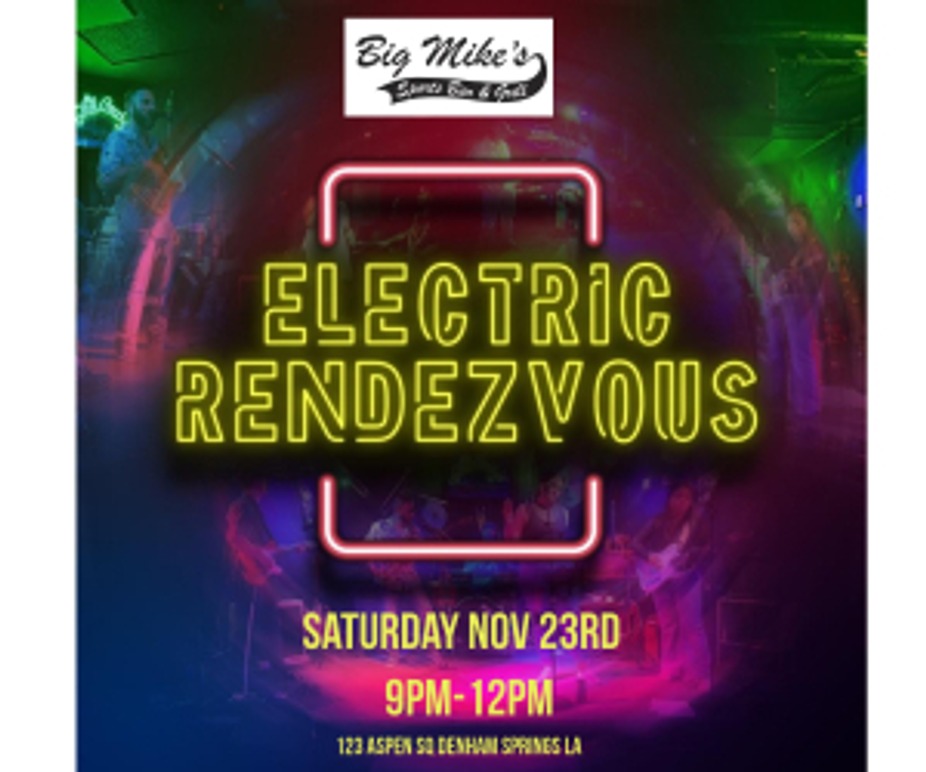 Not to be missed 👊 Electric Rendezvous will be here tonight ready to rock the night away! See you there!🍻🔥🎸. It's going to be awesome! event photo