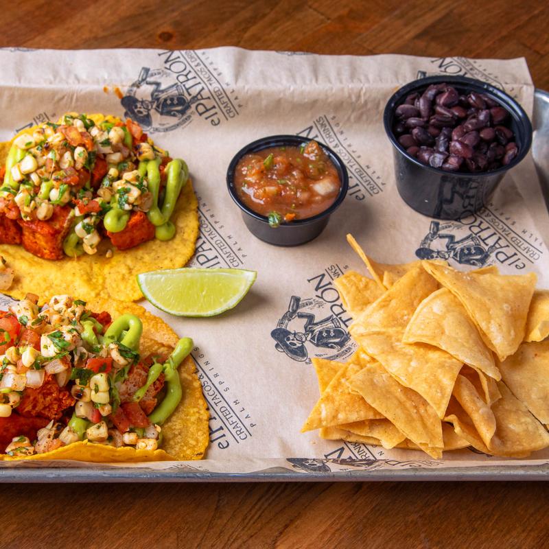 menu item 9 of 12, El Vegano Tacos