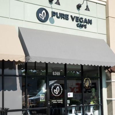 Pure Vegan Cafe exterior