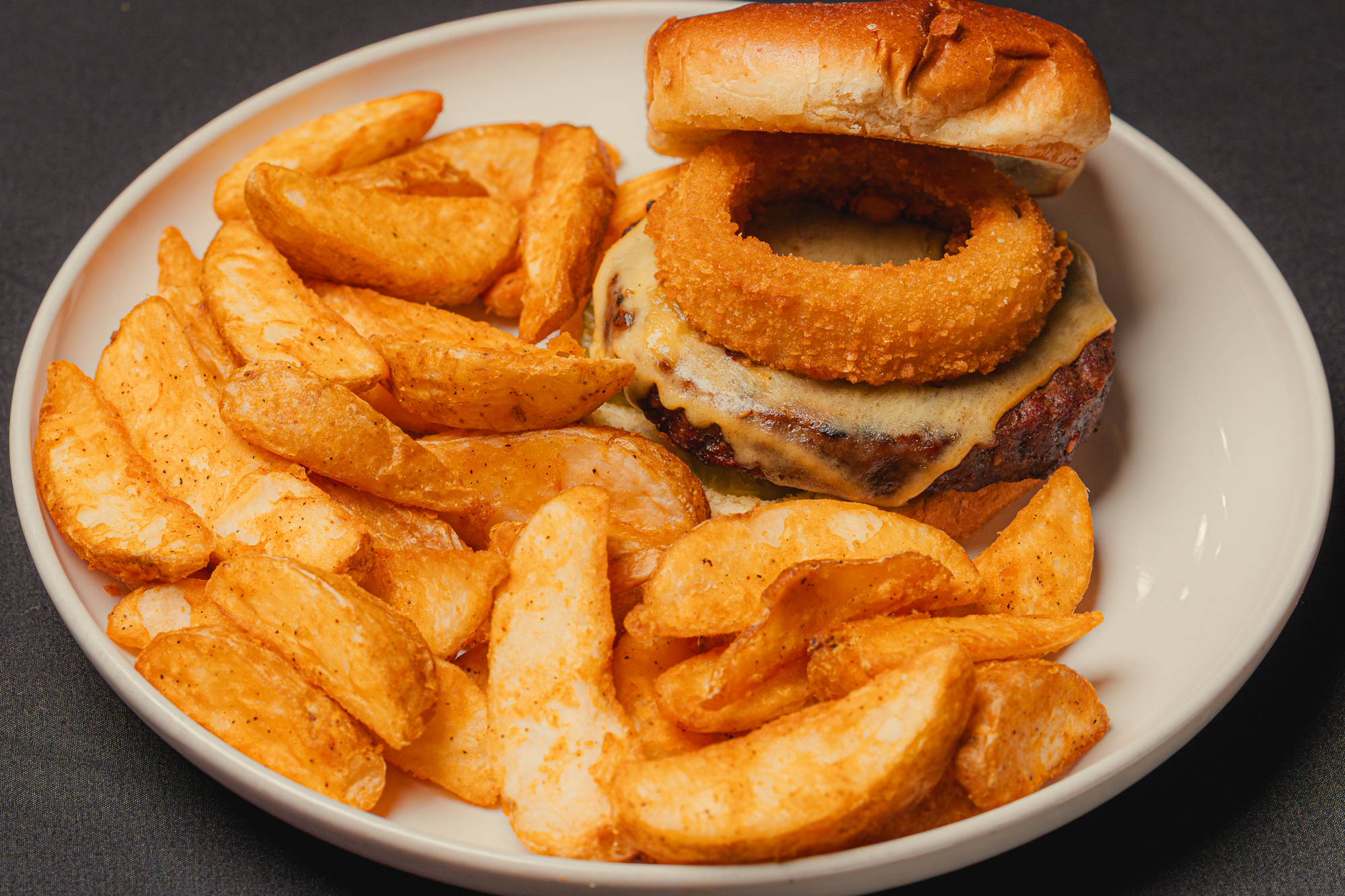 Pink Heifer Smokehouse Burger