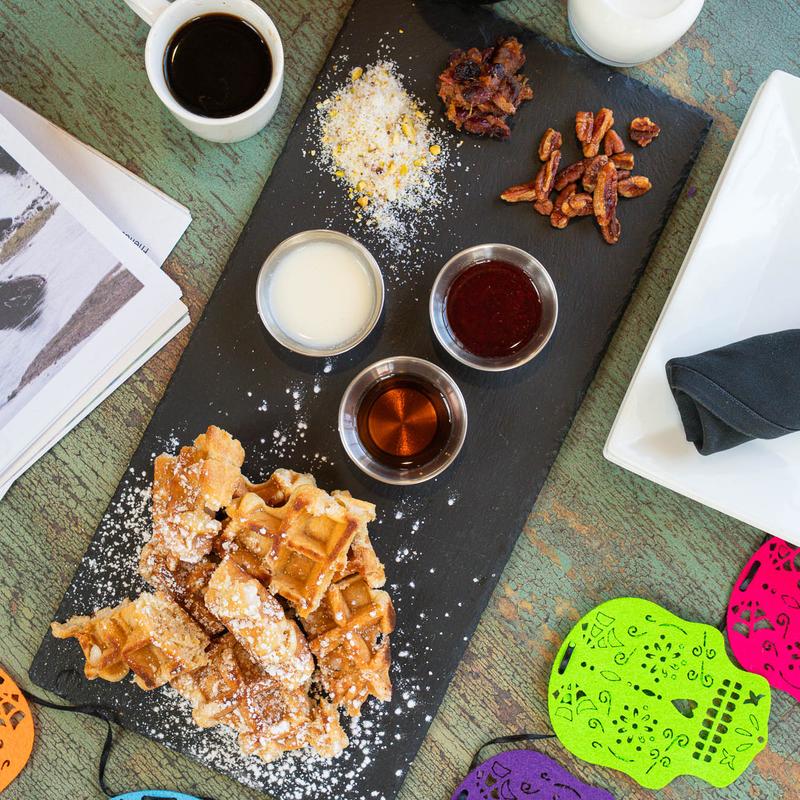 menu item 2 of 10, Sweet & Spicy Waffle Board