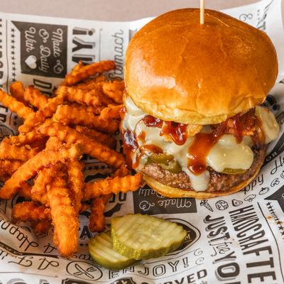 Smokey Jalapeno Bacon Burger.