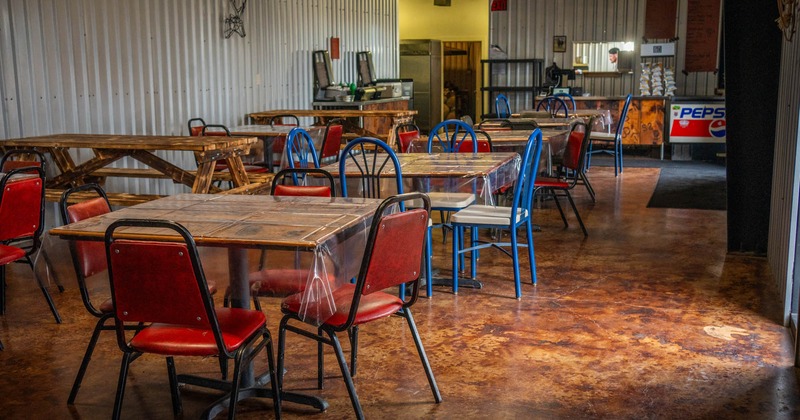 Interior, seating area