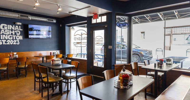 Interior, dining area