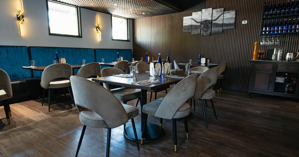 Interior, dining area