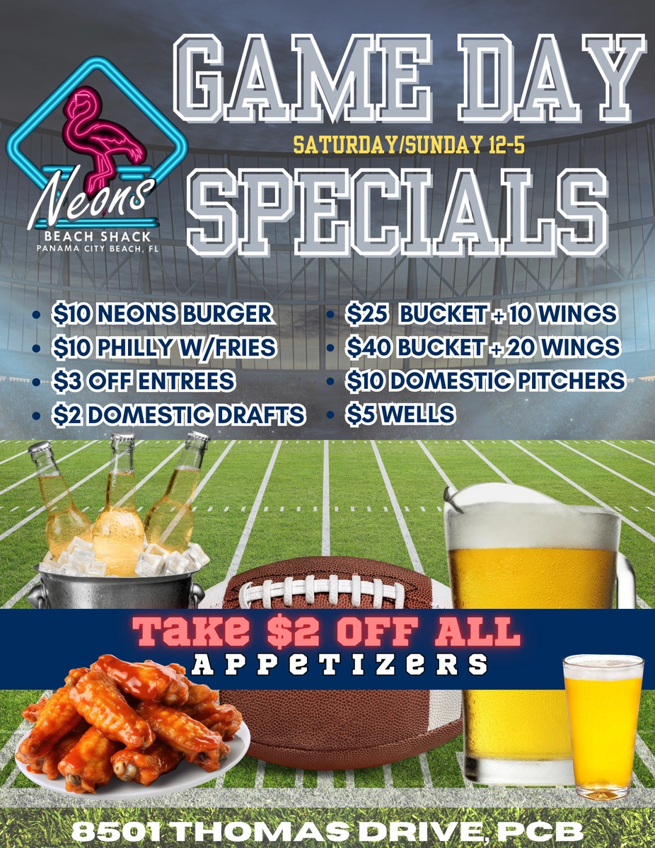 Game Day Specials event photo