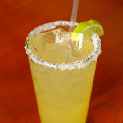 A served margarita.