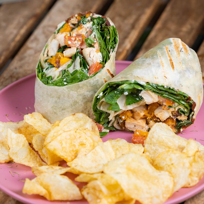 Butternut Chicken Wrap photo