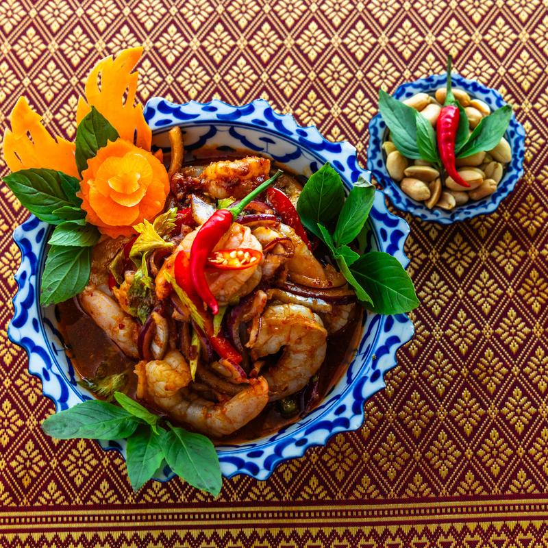 menu item 11 of 24, 13. Spicy Shrimp Salad (Spicy)