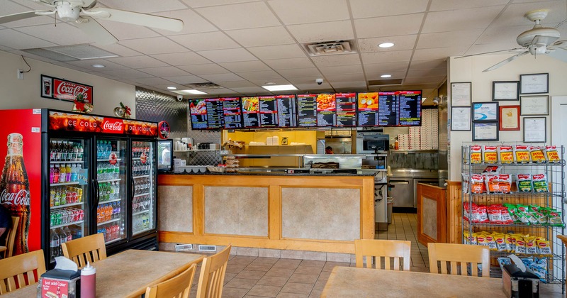 Interior, main dining area