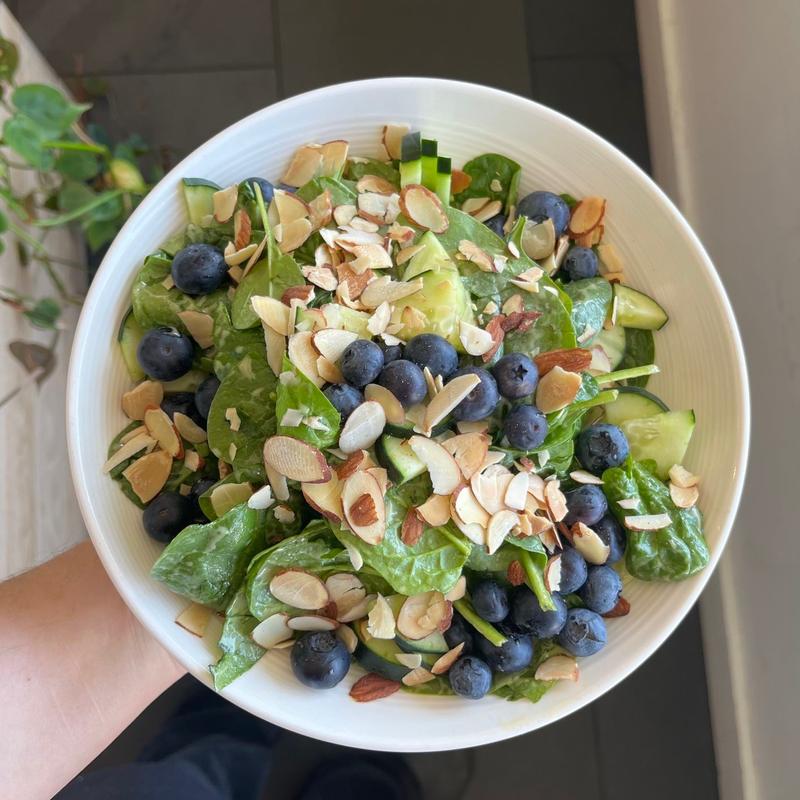 Baby Spinach Salad (GF, SF) photo