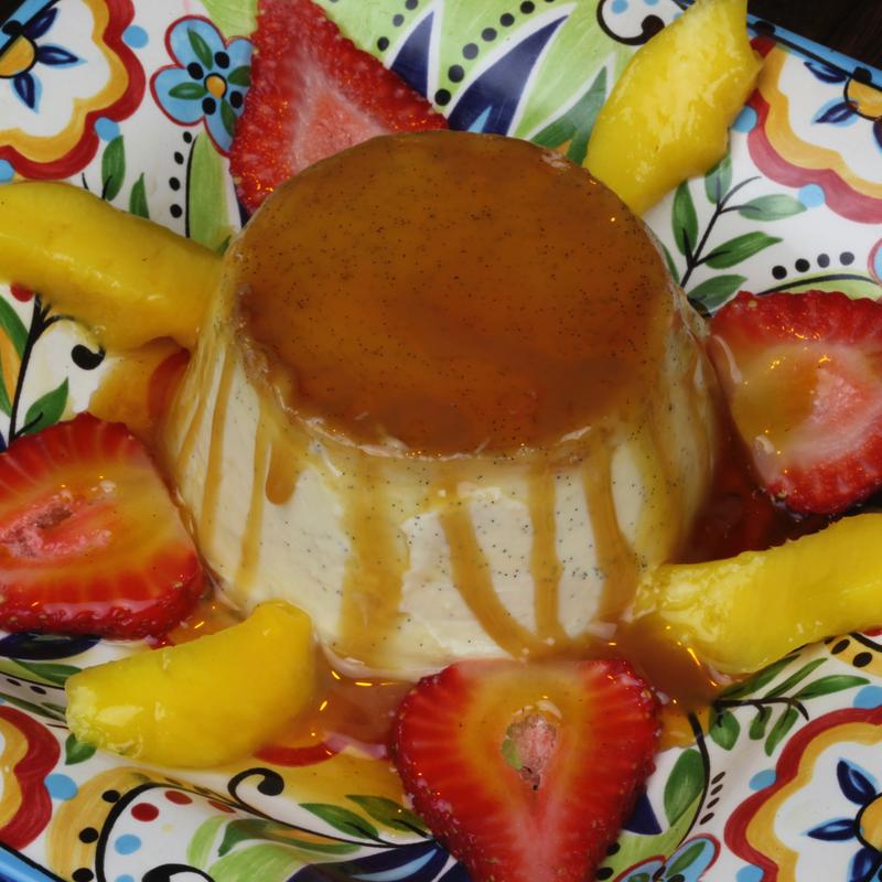 menu item 15 of 15, Flan
