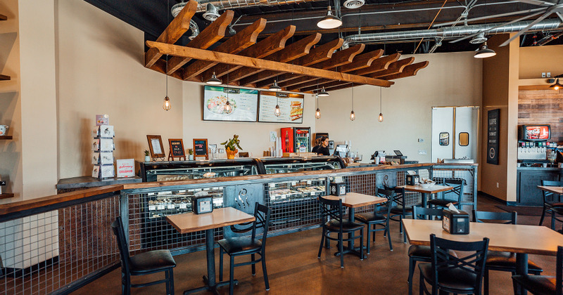 Interior seating area