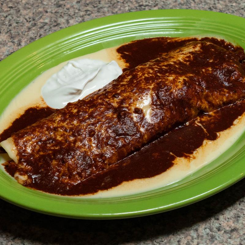 menu item 4 of 8, Burrito California