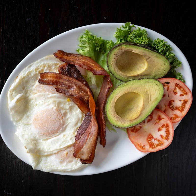 menu item 3 of 10, #14 Two Eggs with Bacon or Sausage Links Patties or Ham Patties