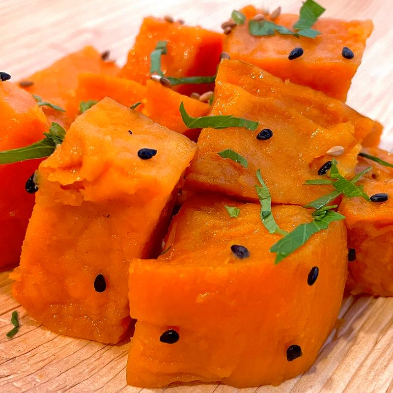 Sweet Potatoes w/ Black Sesame photo