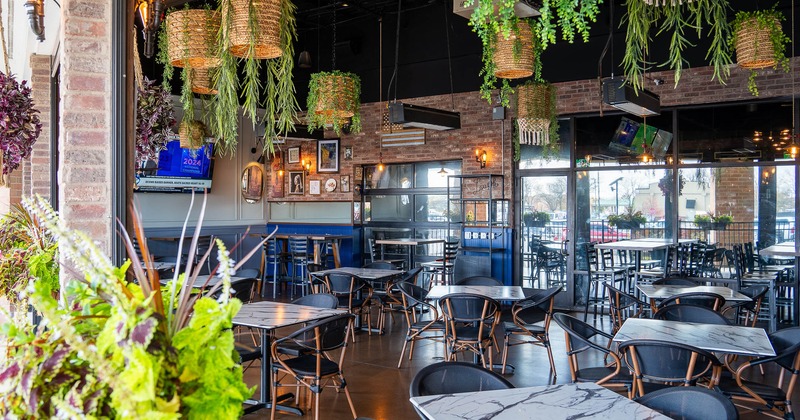 Interior, seating area