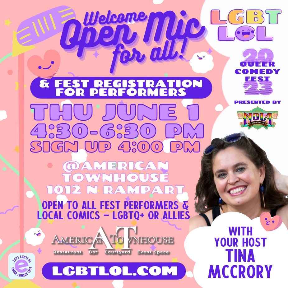 LGBT LOL! Open Mic event photo