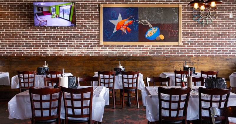 Interior, dining area