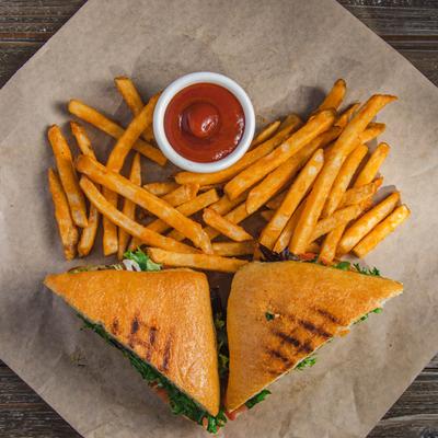 Chicken Ciabatta, top view