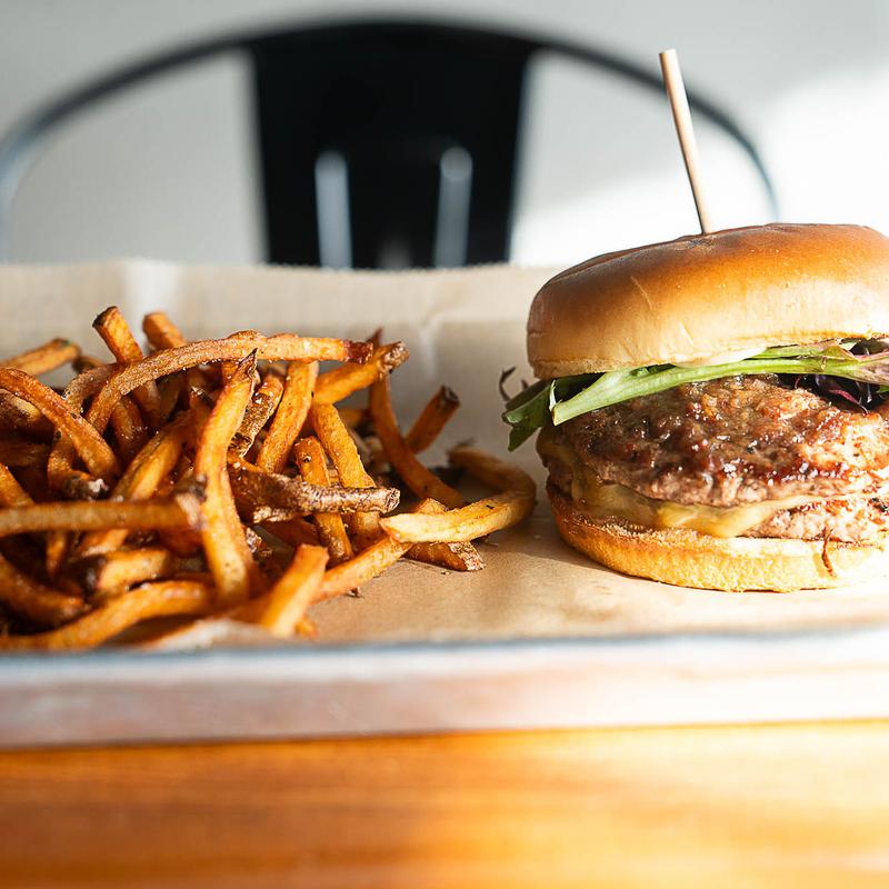 menu item 47 of 54, Bacon Jam Beef Burger