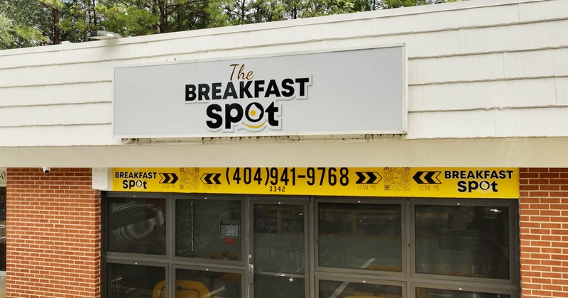 The Breakfast Spot exterior sign