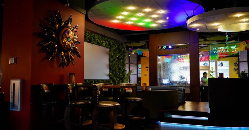 Interior seating area