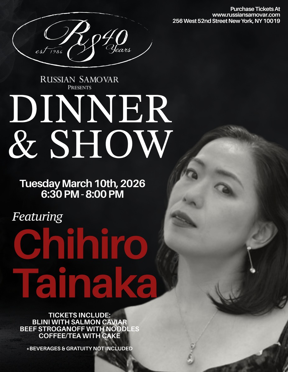 RUSSIAN SAMOVAR PRESENTS CHIHIRO TAINAKA event photo
