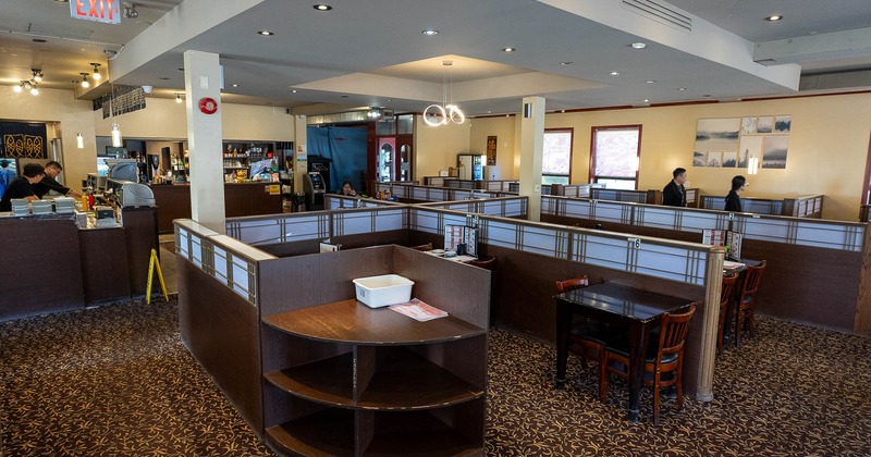 Interior, dining area