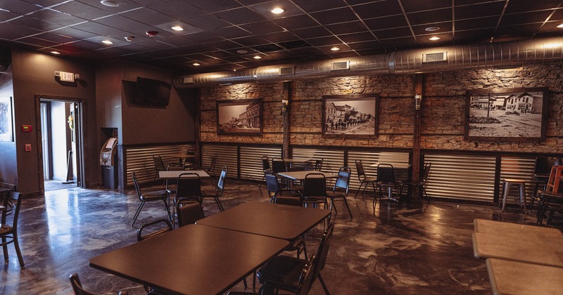 Interior, dining area