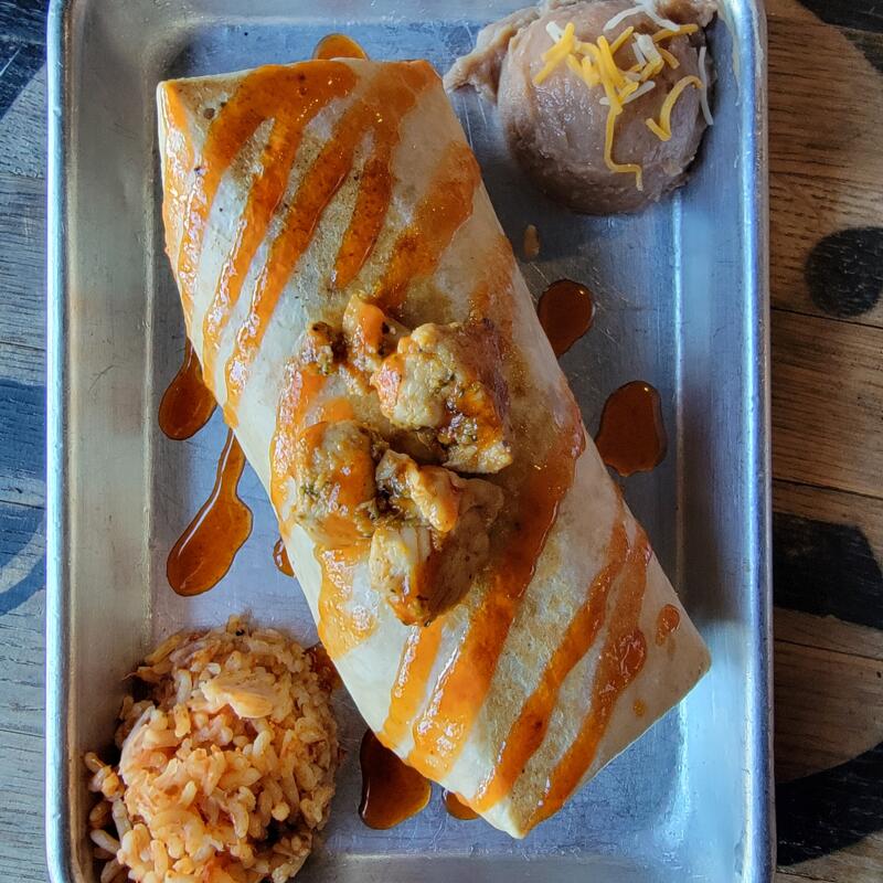 Honey Sriracha Chicken Burrito photo
