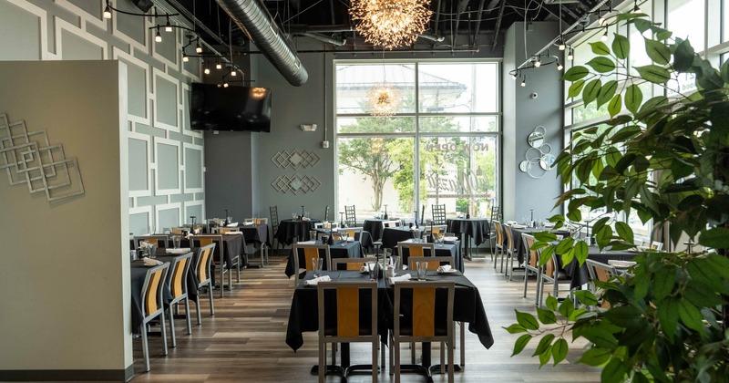 Interior, seating area