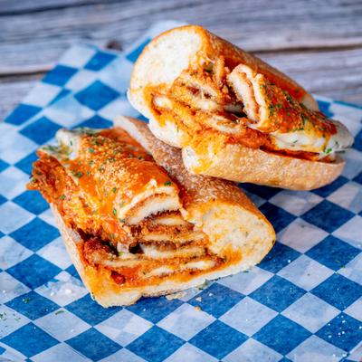 Spicy Vodka Chicken sandwich.