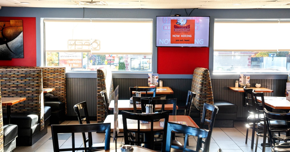 Interior, seating area