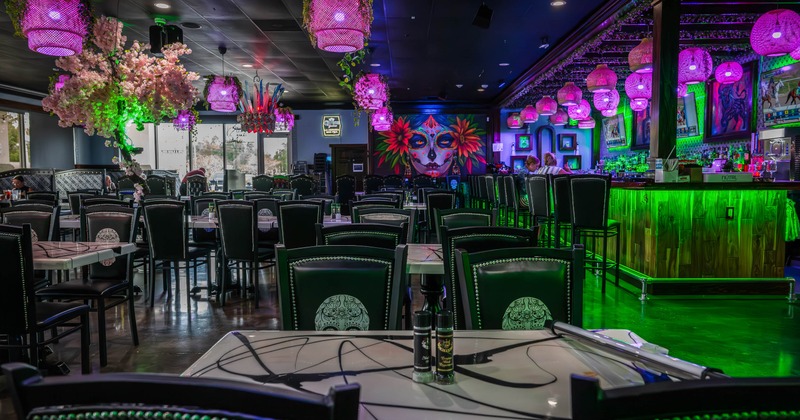 Interior, main dining area