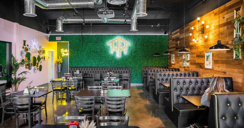 Restaurant dining area