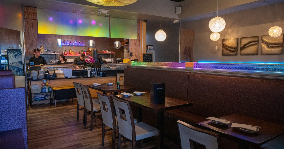 Interior, dining area