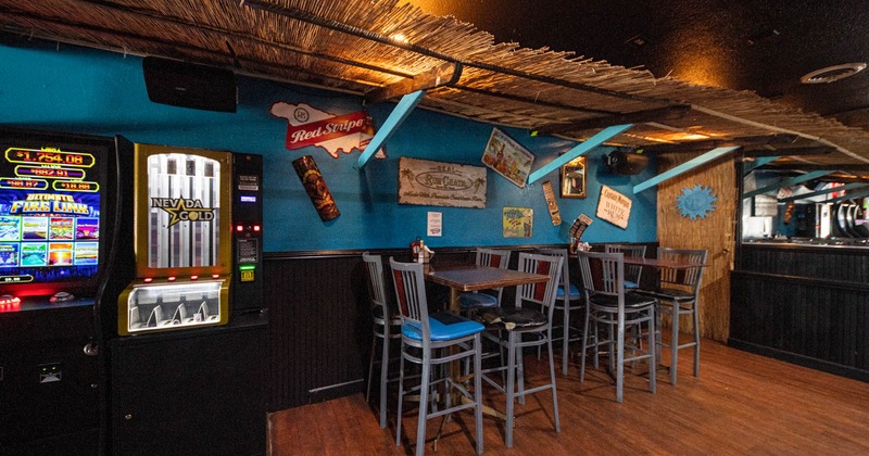 Interior, arcade area