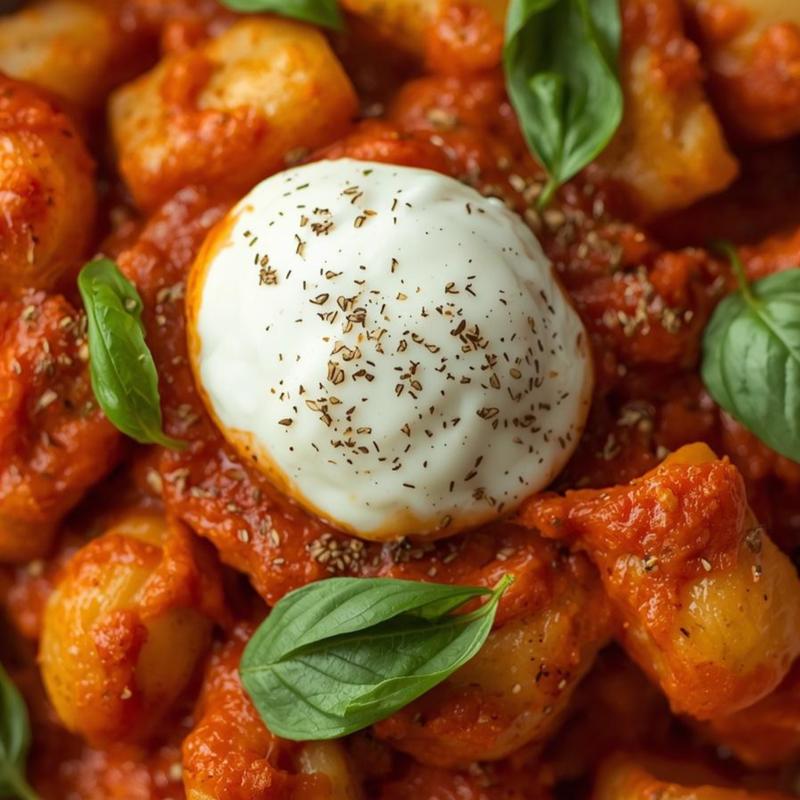 Gnocchi Tomato & Burrata photo