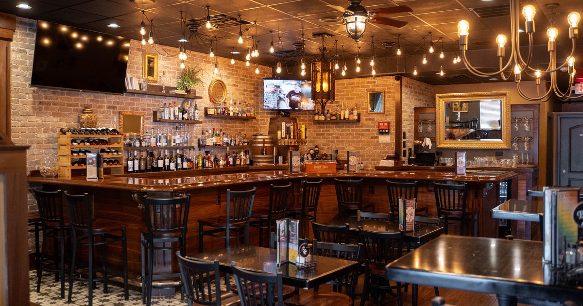 Interior, bar area