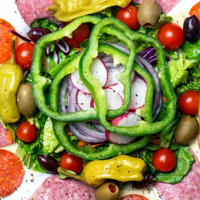 Antipasto salad.