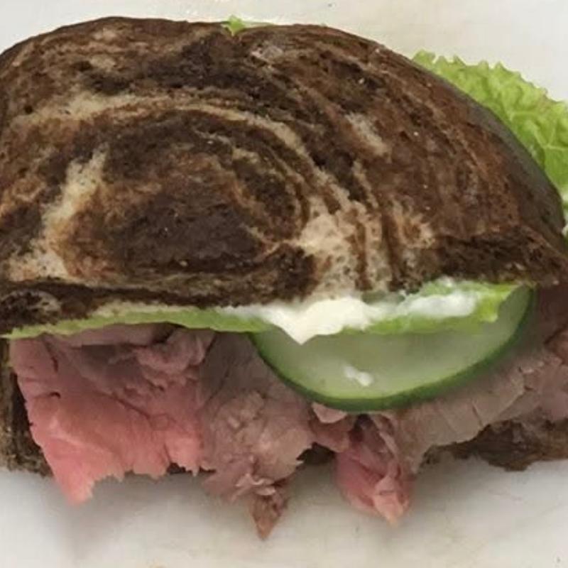 Roast Beef Sandwich Cold photo