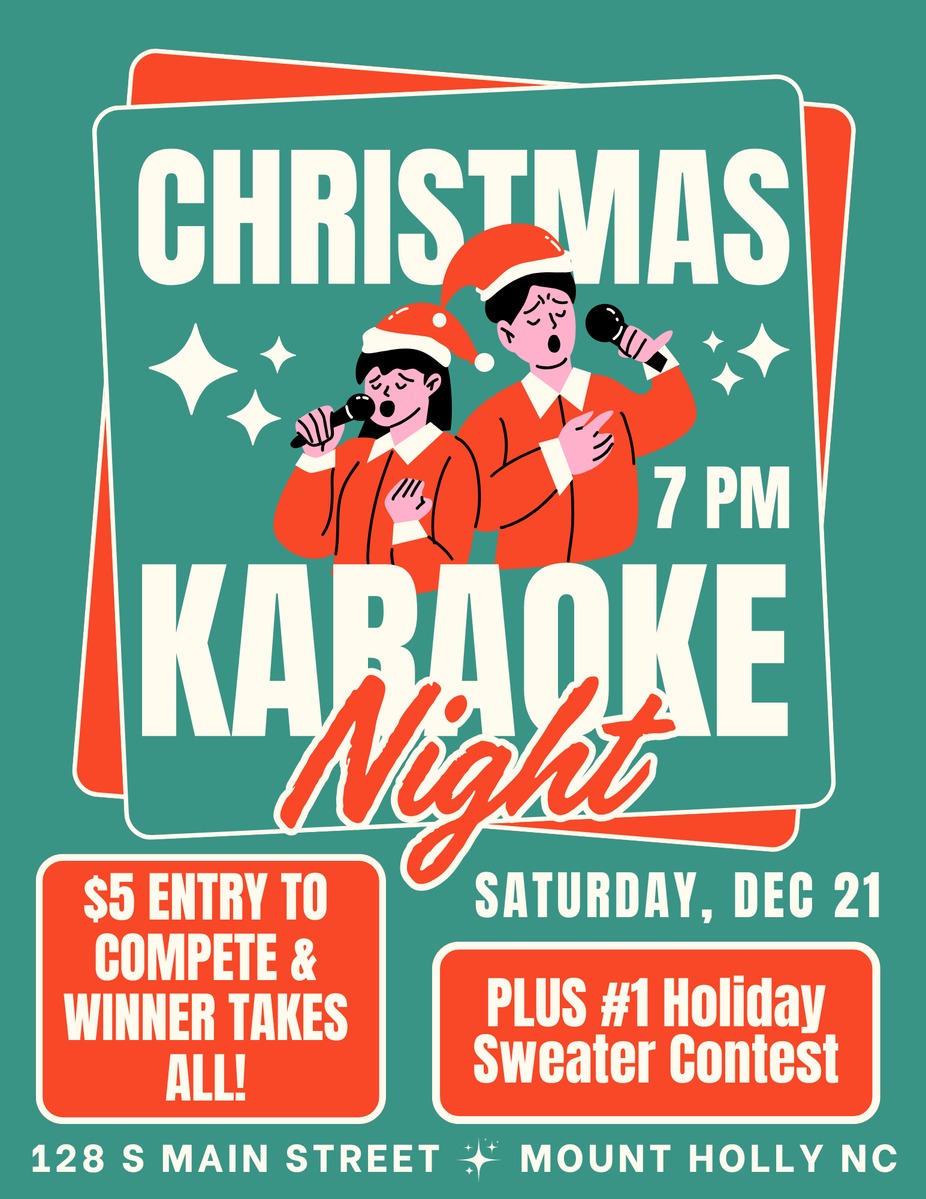 Christmas Karaoke & Ugly Sweater Contest event photo